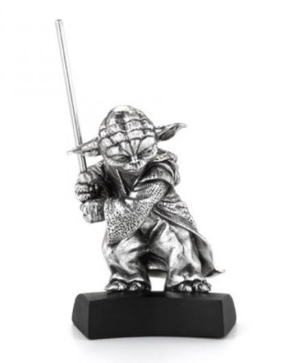 Royal Selangor Star Wars Collection Yoda Pewter Figurine Statue Collectable Gift
